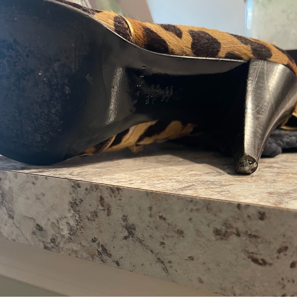 Casadei Leopard Print, Cowhide Boot - image 3